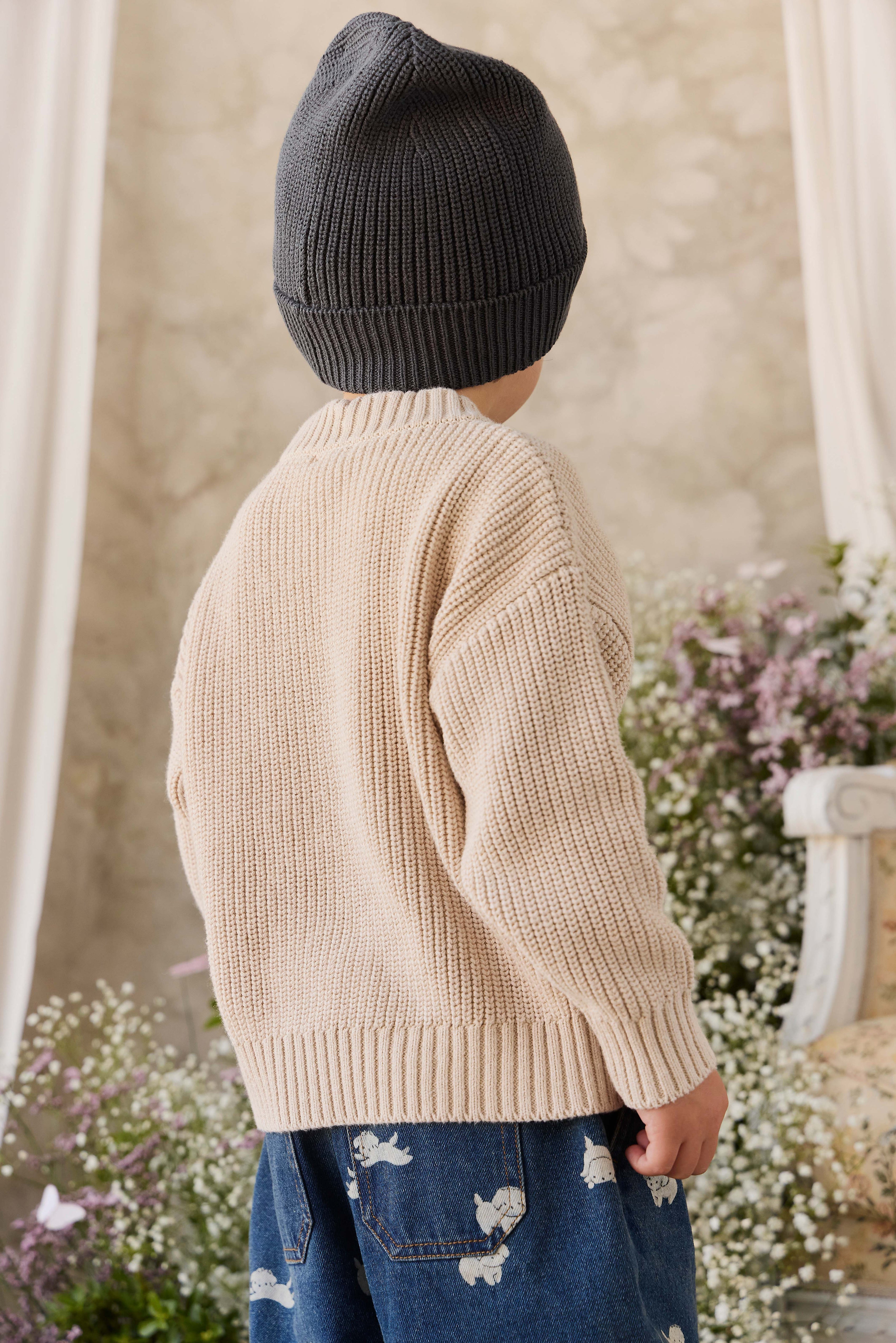 Johan Jumper - Vintage Linen