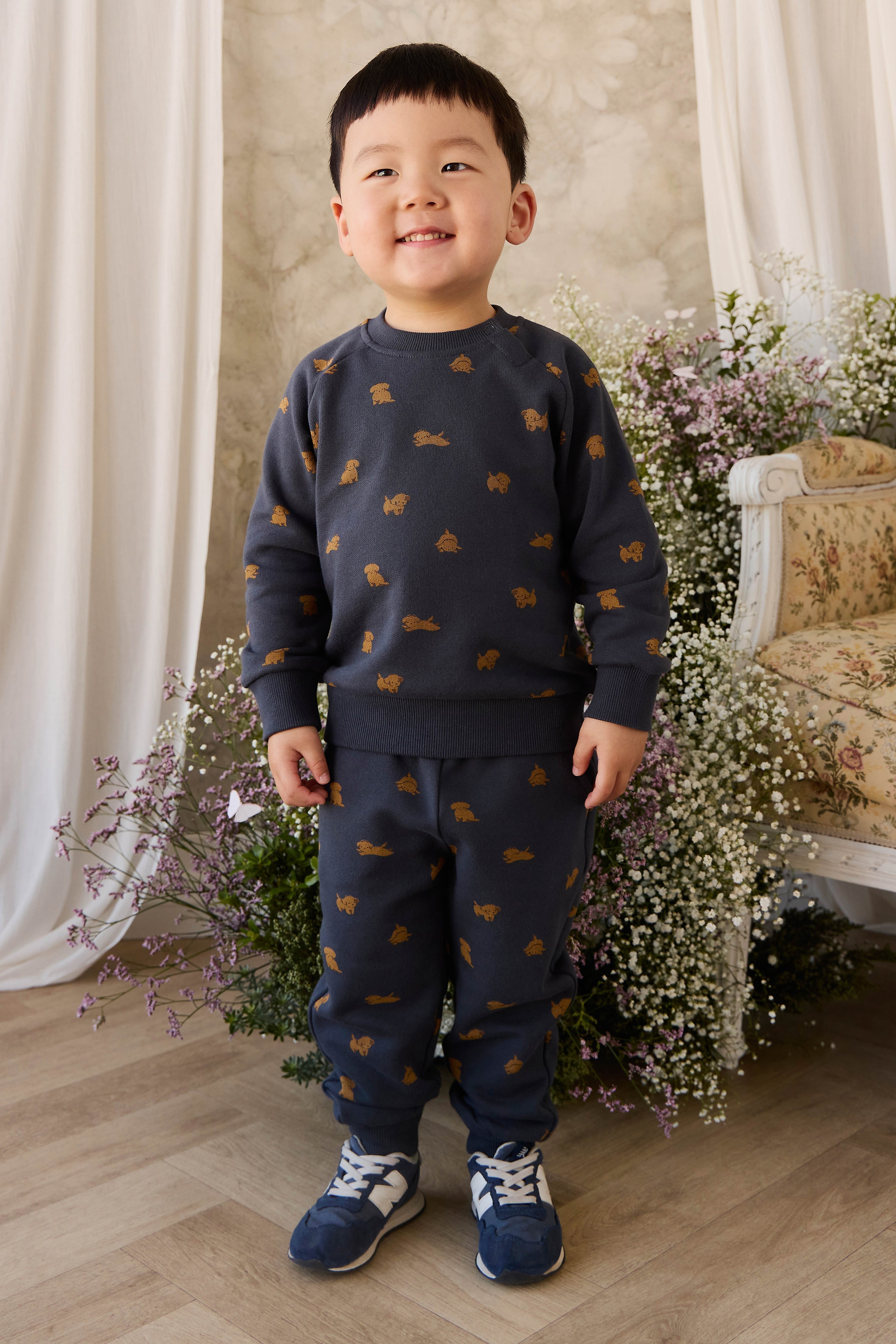 Organic Cotton Flynn Sweatshirt - Playful Milo Captain