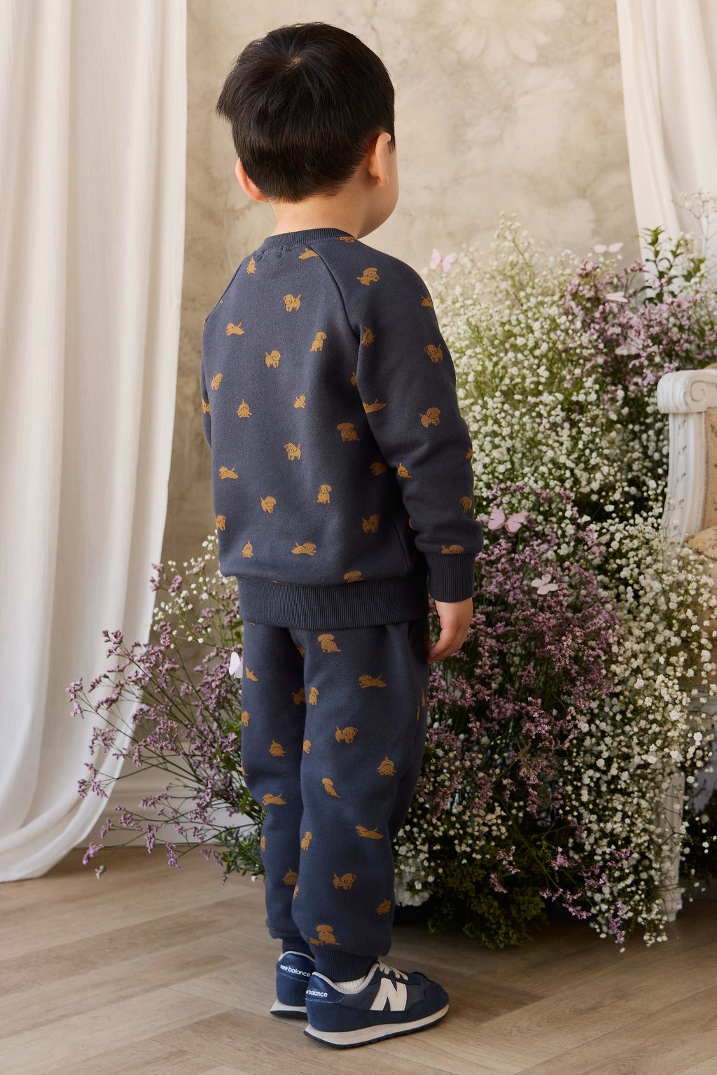 Organic Cotton Nash Track Pant - Playful Milo Captain