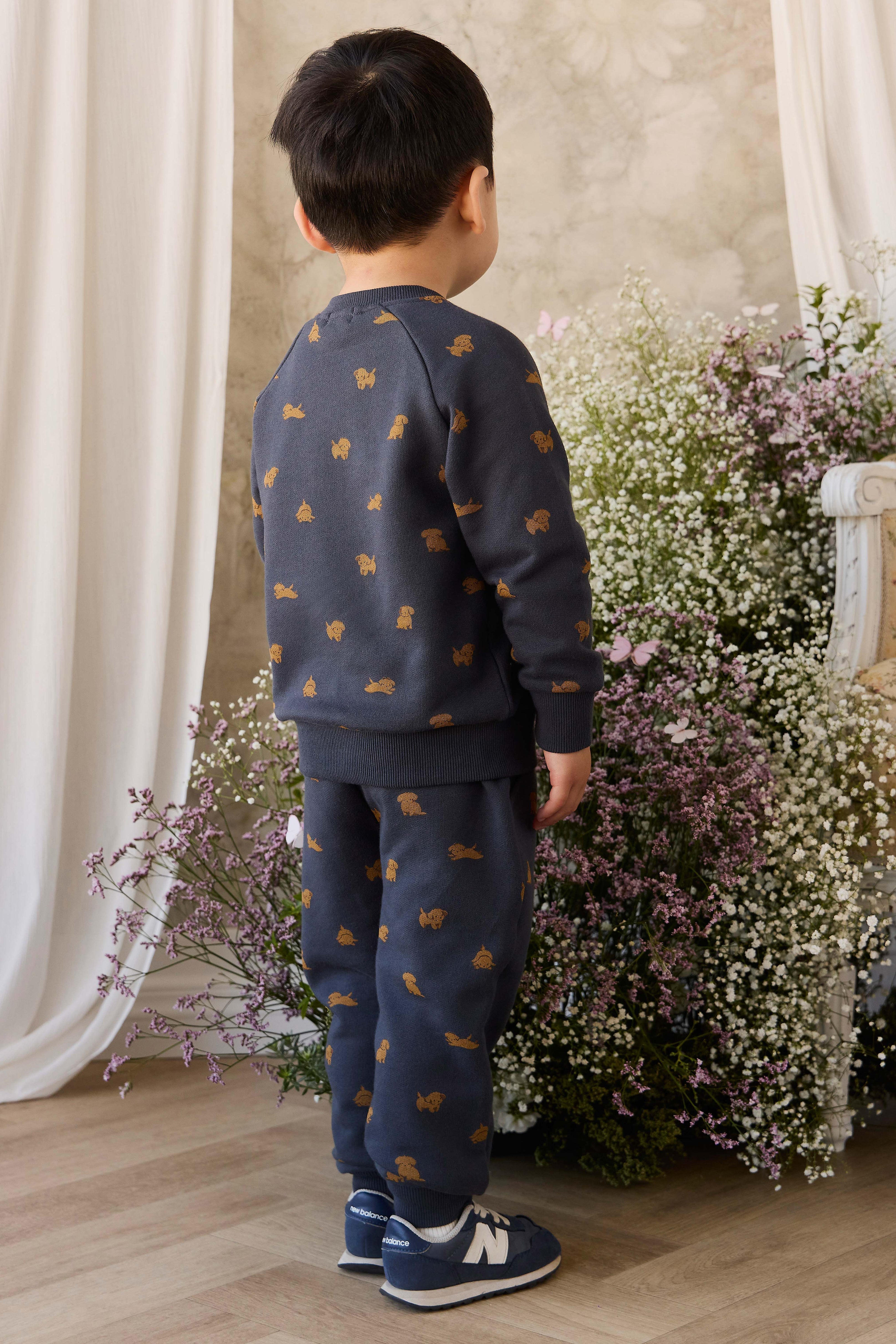 Organic Cotton Nash Track Pant - Playful Milo Captain