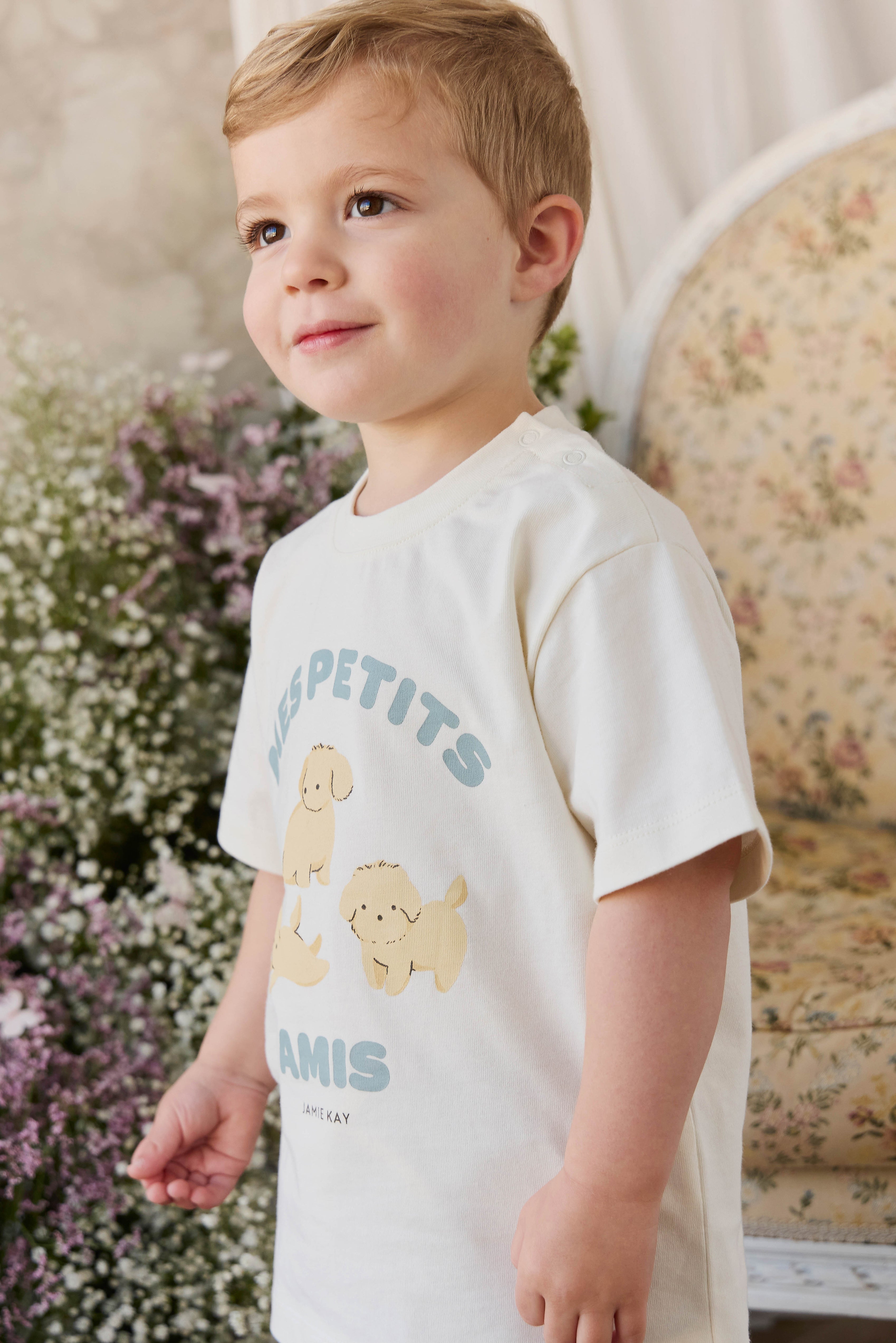 Organic Cotton Bjorn Tee - Pristine