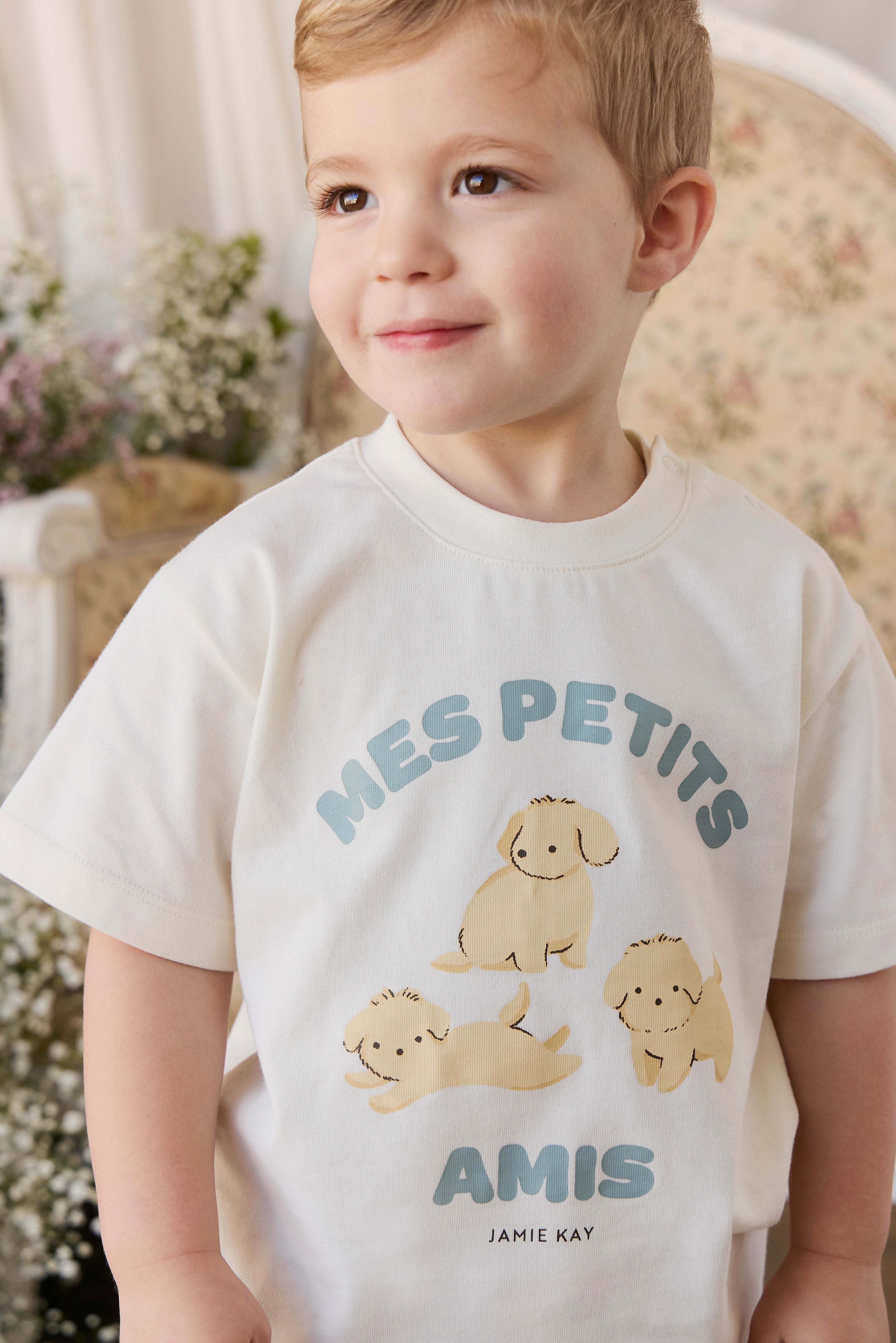 Organic Cotton Bjorn Tee - Pristine