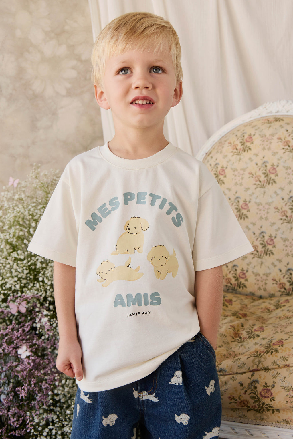 Organic Cotton Bjorn Tee - Pristine