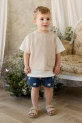 Drew Knit Vest - Vintage Linen