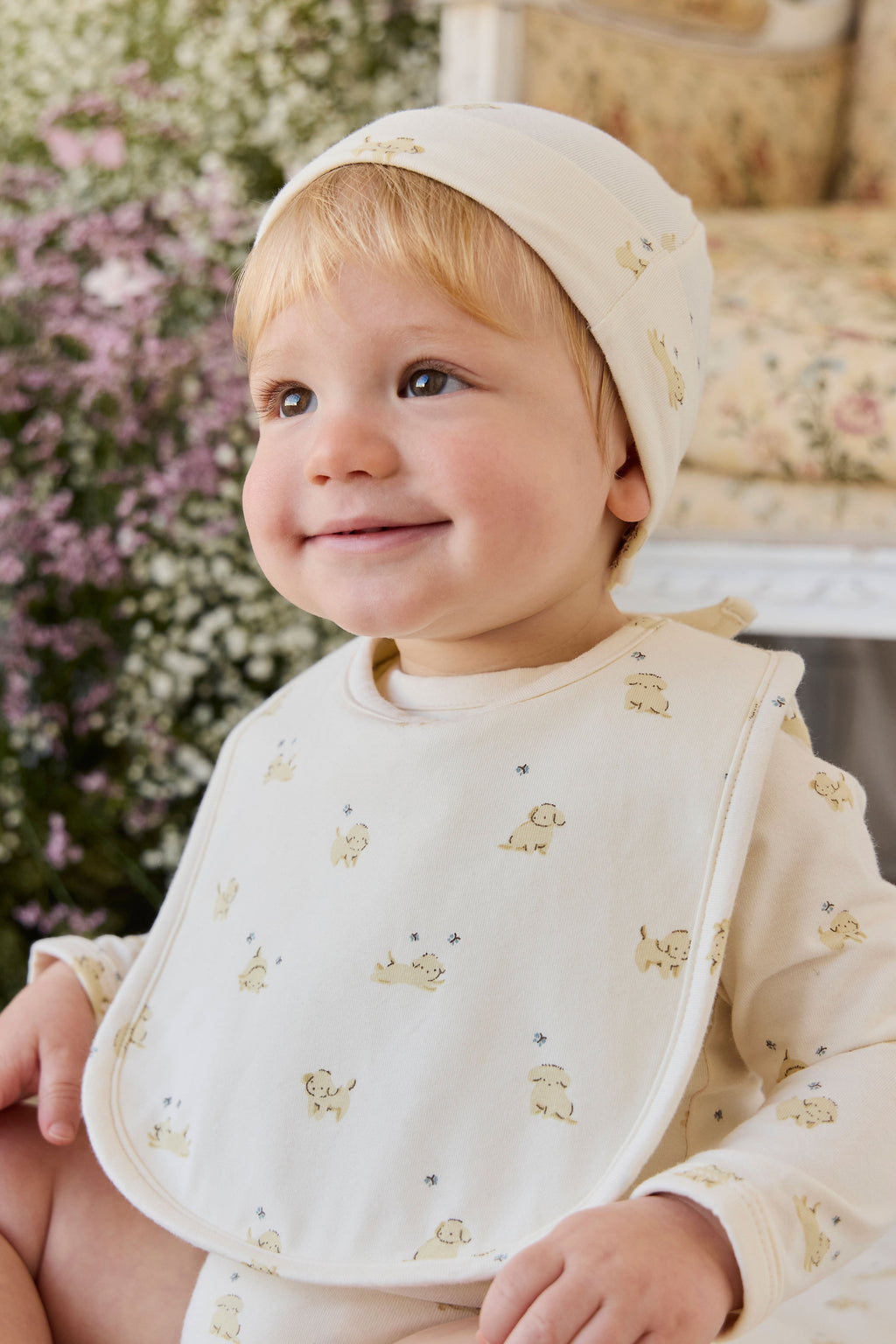 Organic Cotton Knot Beanie - Playful Honey