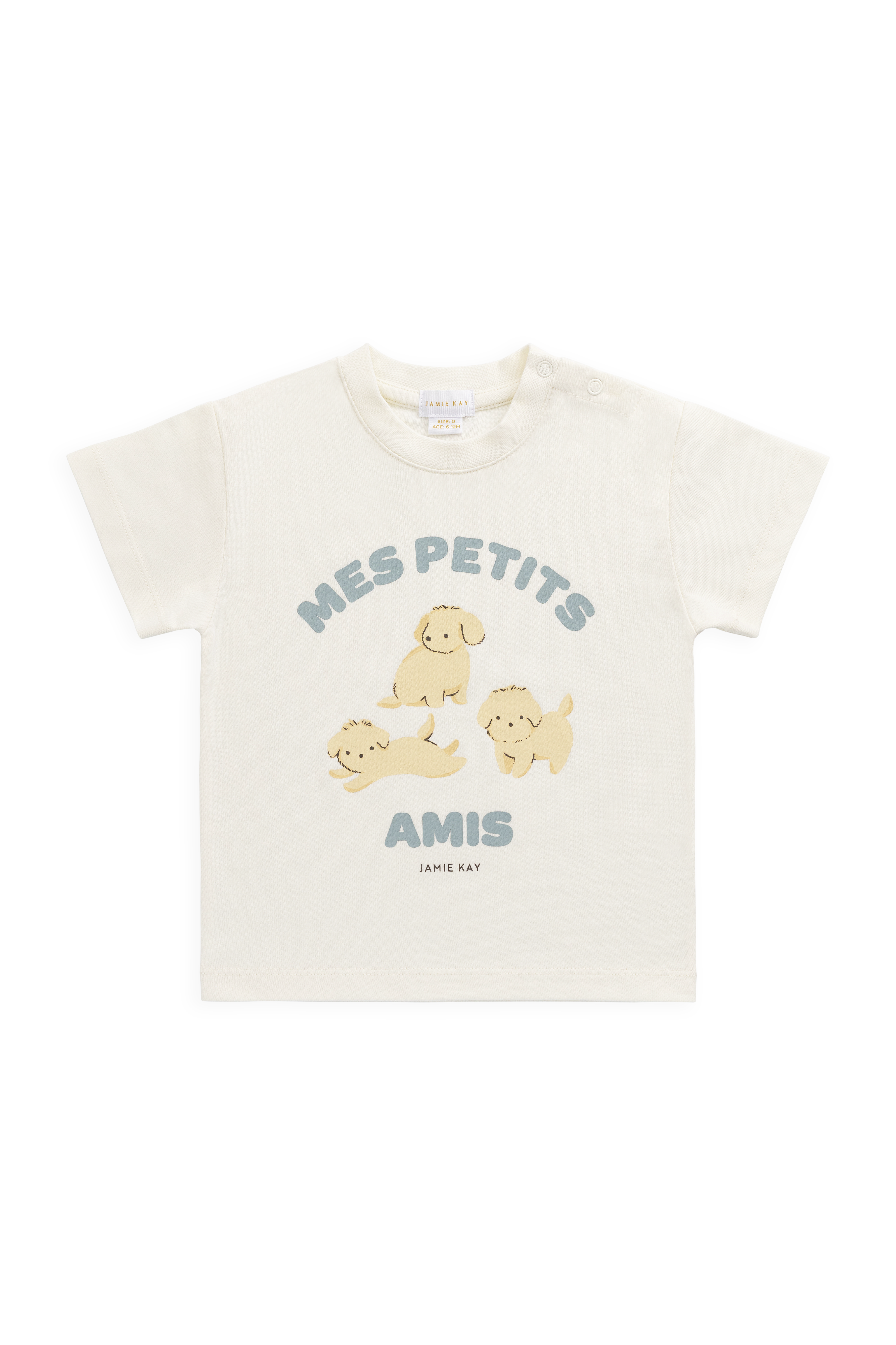 Organic Cotton Bjorn Tee - Pristine