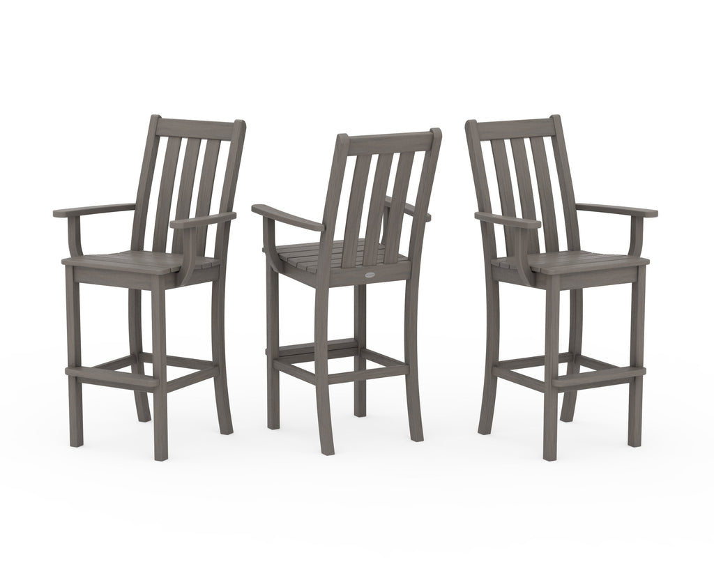 Vineyard Bar Arm Chair 3-Pack