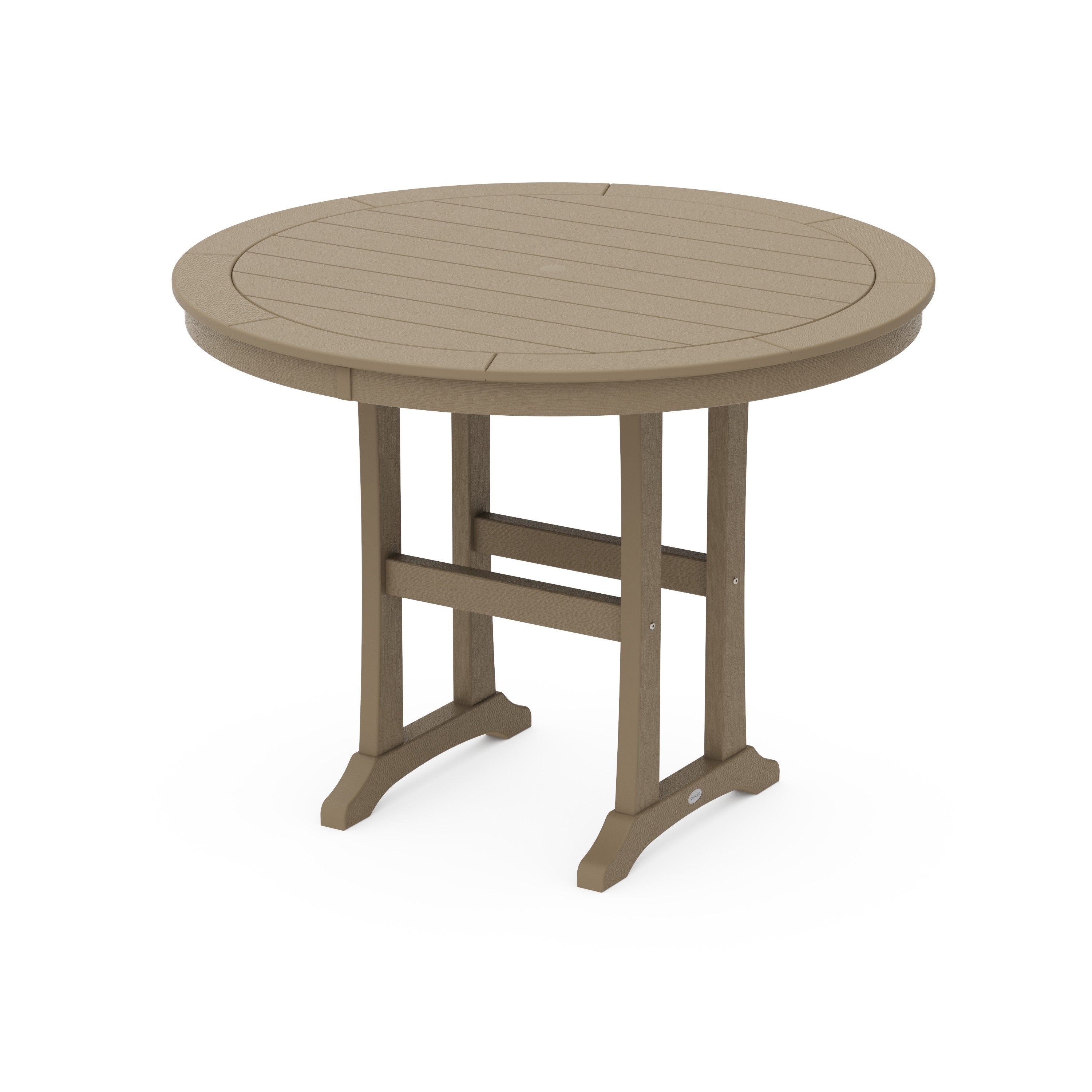 Nautical Trestle 48 Round Counter Table