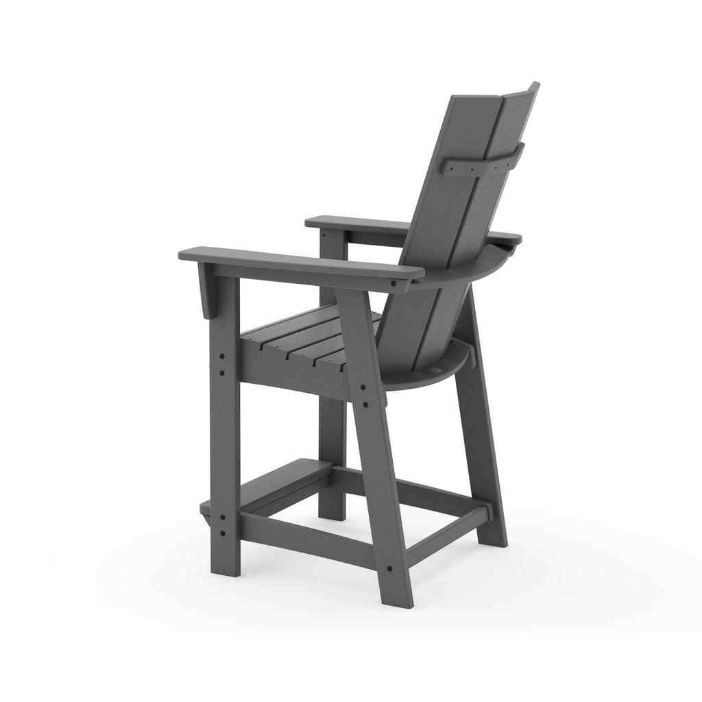 Modern Curveback Adirondack Counter Chair
