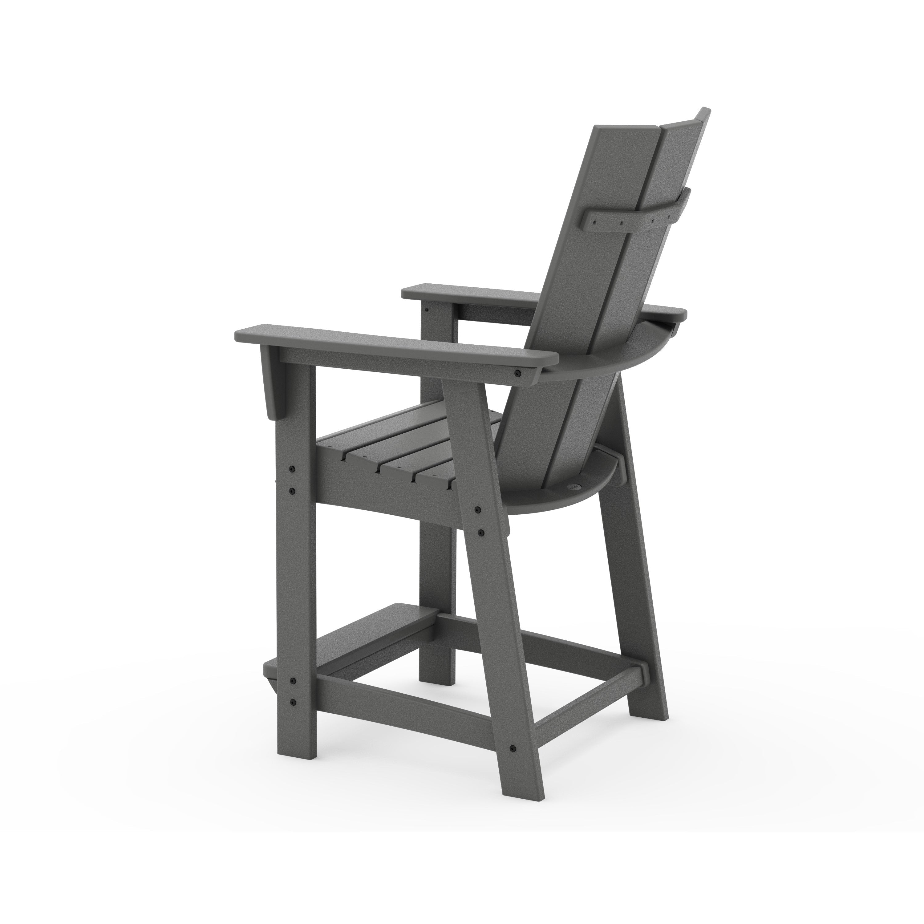 Modern Curveback Adirondack Counter Chair