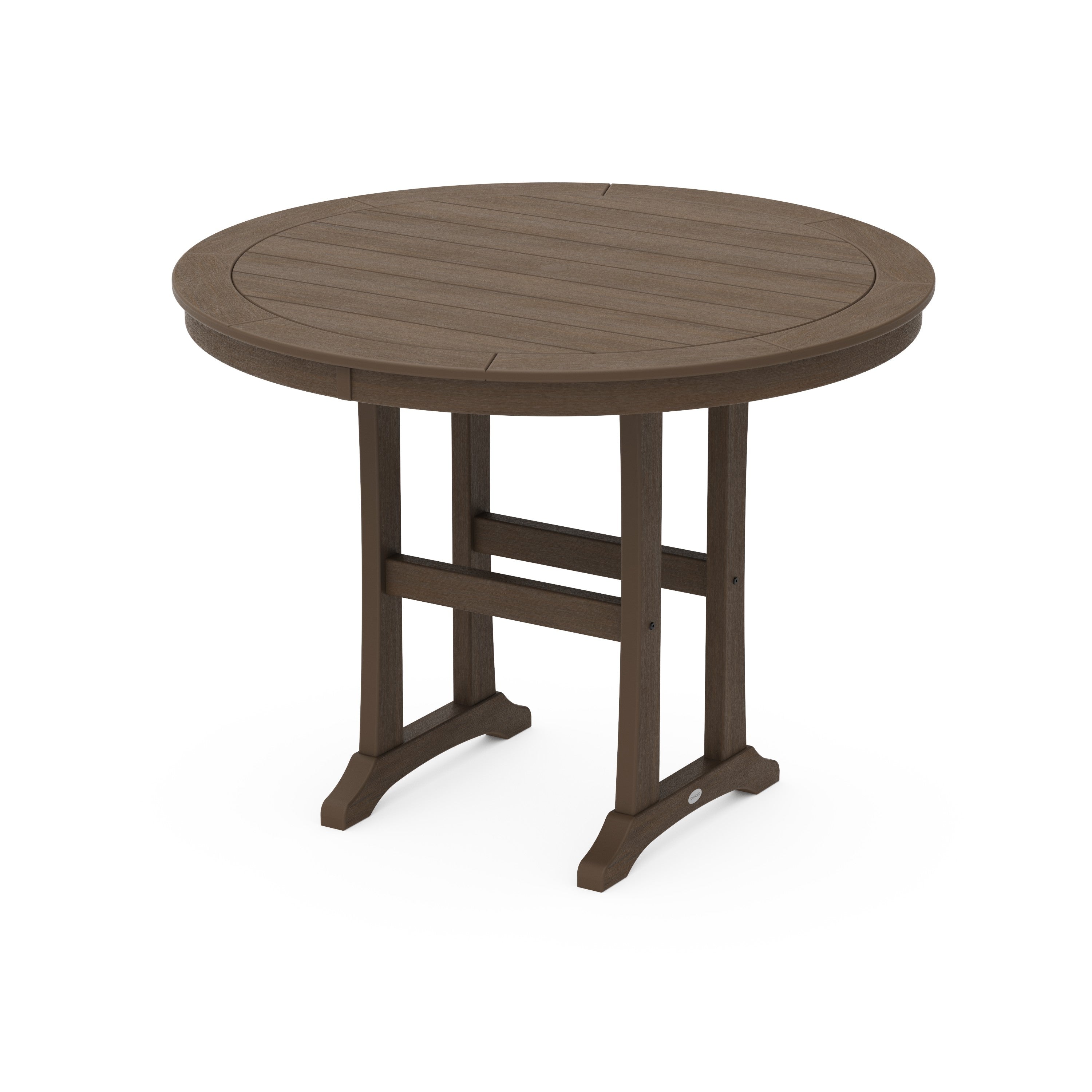 Nautical Trestle 48 Round Counter Table