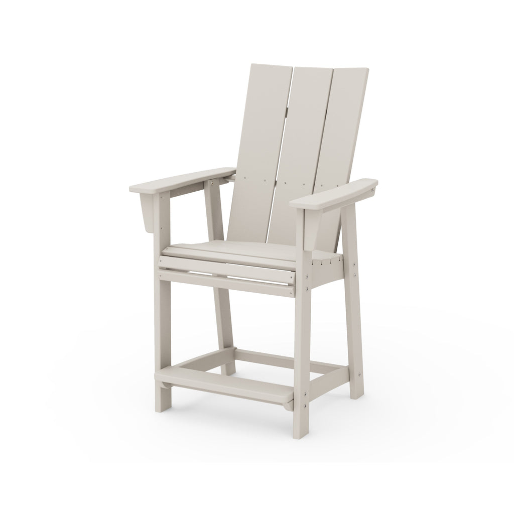 Modern Curveback Adirondack Counter Chair