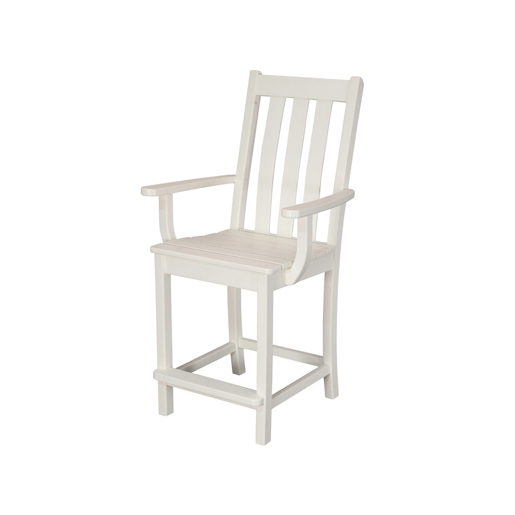 Vineyard Counter Arm Chair