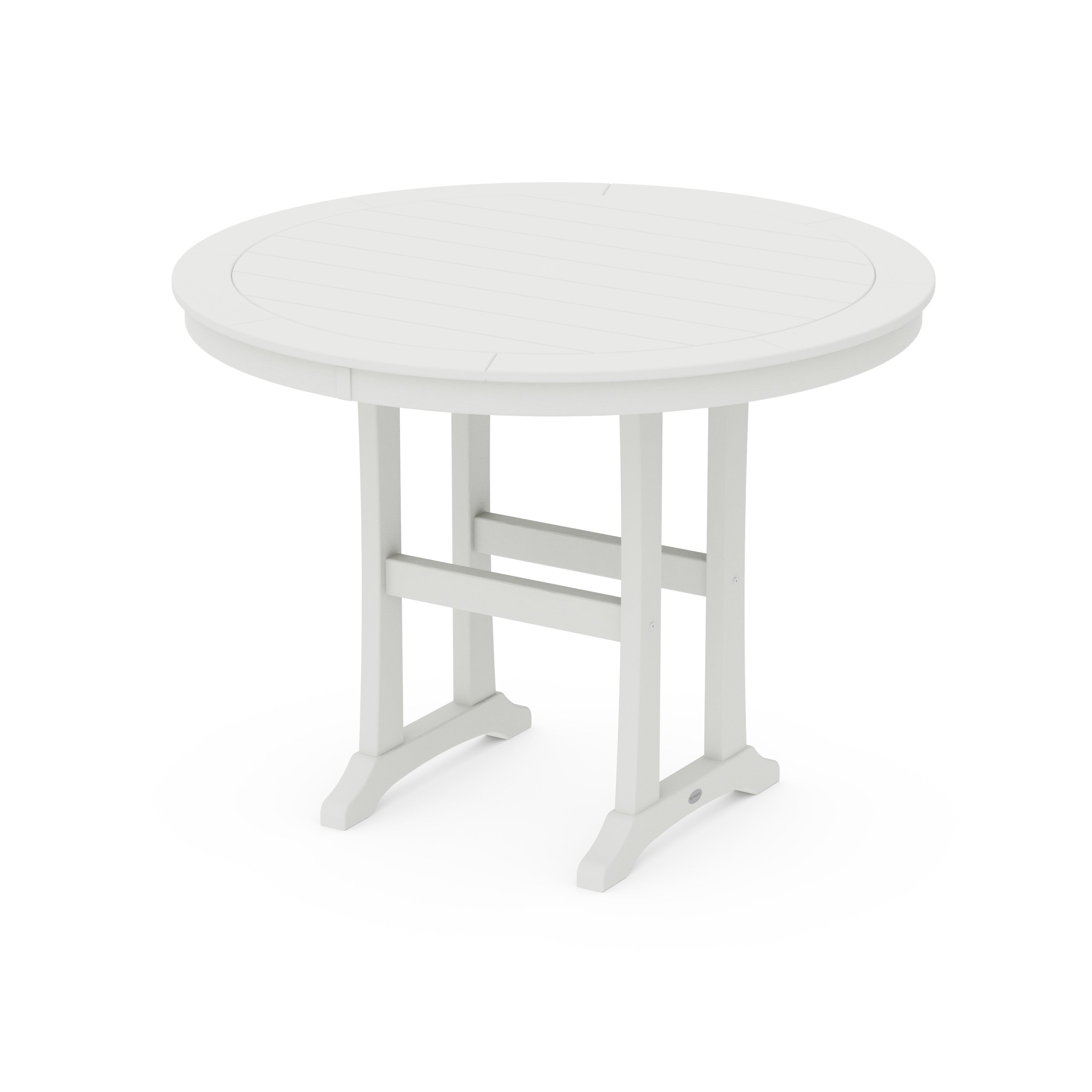 Nautical Trestle 48 Round Counter Table