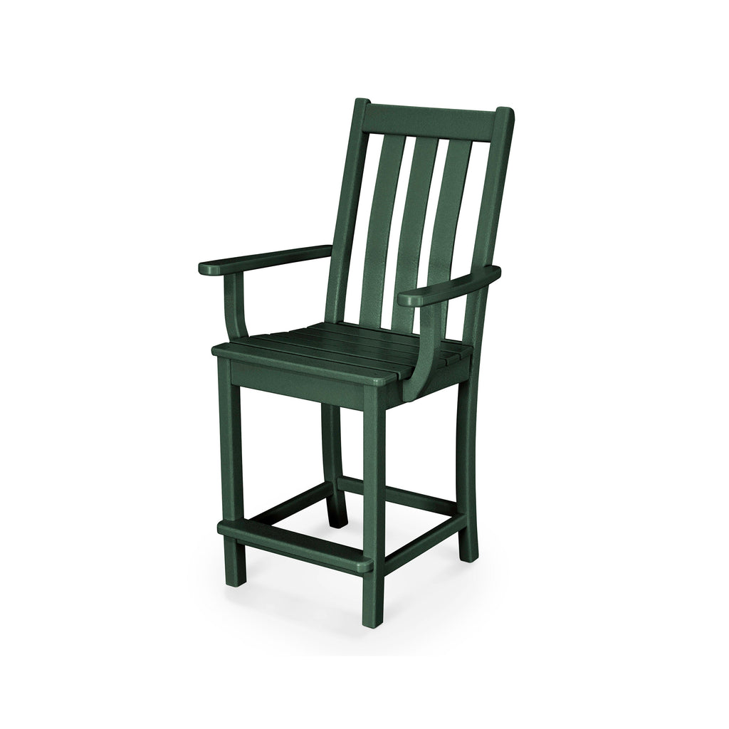 Vineyard Counter Arm Chair