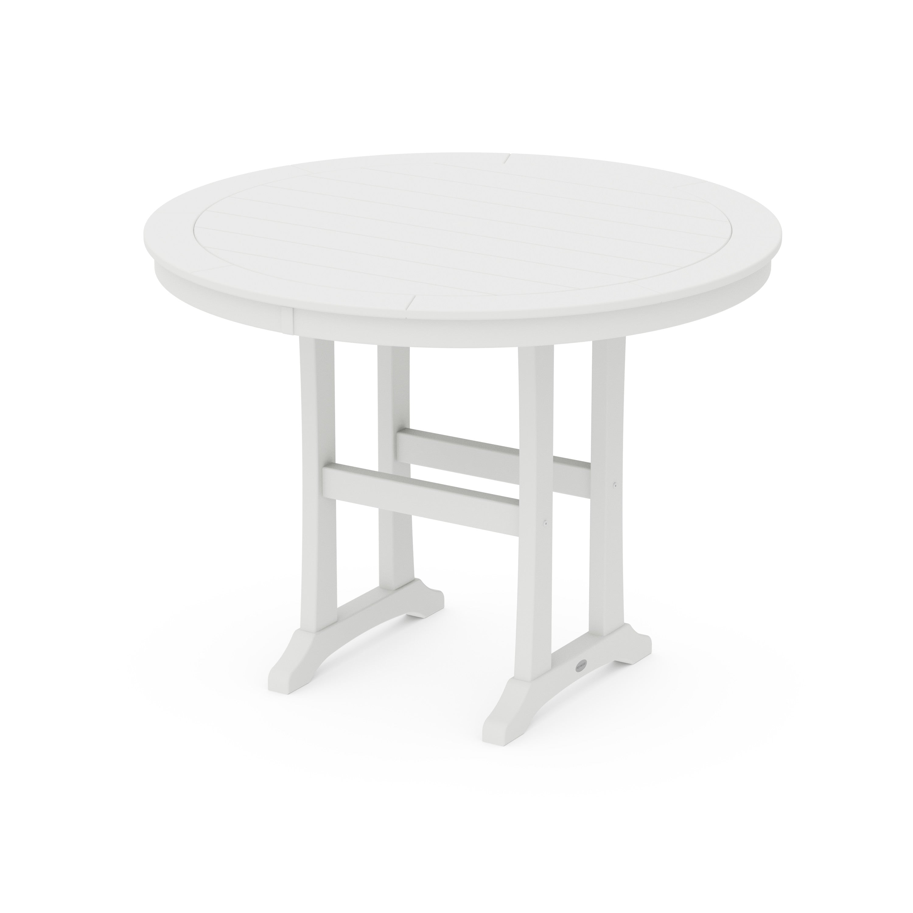 Nautical Trestle 48 Round Counter Table