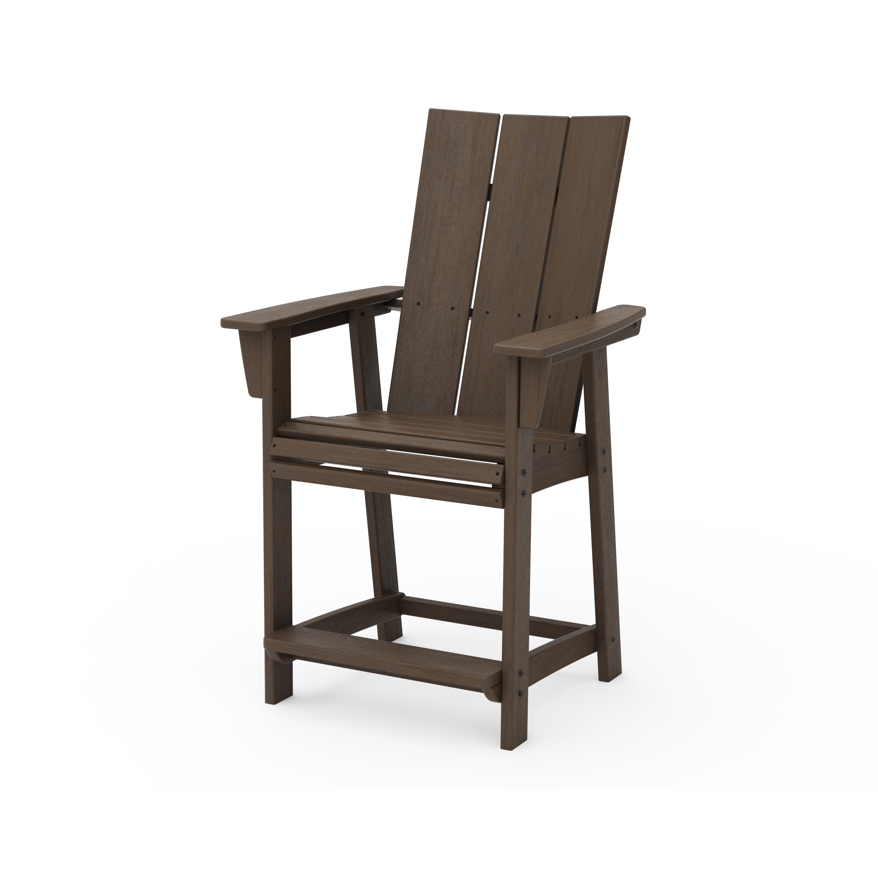 Modern Curveback Adirondack Counter Chair